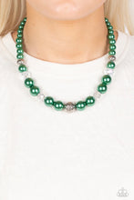 Load image into Gallery viewer, The Noble Prize Green Necklace