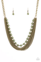 Load image into Gallery viewer, Fierce Fashion Green Necklace