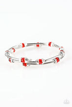 Load image into Gallery viewer, Into Infinity Red Coil Bracelet