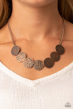 Load image into Gallery viewer, Flip A Coin Copper Necklace