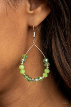Load image into Gallery viewer, Wink Wink Green Earrings