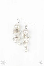 Load image into Gallery viewer, Ageless Appliqué White Earrings