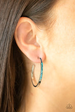Load image into Gallery viewer, Somewhere Over the Ombré Blue Earrings