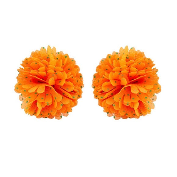 Pretty in Primrose Orange Hair Clips