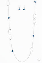 Load image into Gallery viewer, Sailing through Sicily Blue Necklace