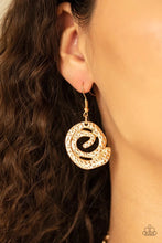 Load image into Gallery viewer, Statement Swirl Gold Necklace