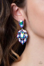 Load image into Gallery viewer, Galactic Go-Getter Multi Iridescence Post Earrings