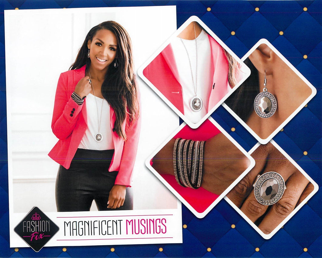 Magnificent Musings Castle Couture Silver Fashion Fix Set September 2019