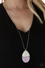 Load image into Gallery viewer, Rainbow Shores Purple Necklace