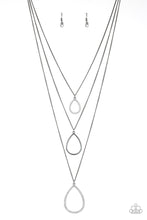 Load image into Gallery viewer, Make The World Sparkle Black Necklace