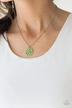 Load image into Gallery viewer, Blossom Bliss Green Necklace