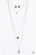 Load image into Gallery viewer, Mayan Dawn Blue Lanyard