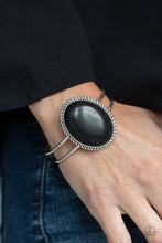 Load image into Gallery viewer, Colorado Canyoner Black Hinged Bracelet