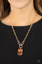 Load image into Gallery viewer, Queen Bling Copper Necklace