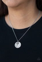 Load image into Gallery viewer, Breezy Palm Trees White Necklace