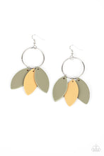 Load image into Gallery viewer, Leafy Laguna Multi Leather Earrings