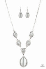 Load image into Gallery viewer, Metro Medallions White Necklace