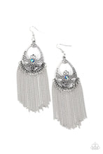 Load image into Gallery viewer, Castle Cottage Blue Earrings