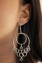 Load image into Gallery viewer, Roundabout Radiance Silver Earrings