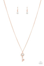Load image into Gallery viewer, Prized Key Player Copper Necklace