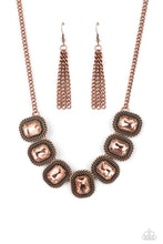 Load image into Gallery viewer, Iced Icon Copper Necklace