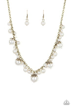 Load image into Gallery viewer, Uptown Pearls Brass Necklace