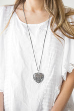 Load image into Gallery viewer, Victorian Virtue Black Necklace