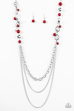 Load image into Gallery viewer, Carefree and Capricious Red Necklace