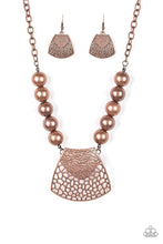 Load image into Gallery viewer, Large and In Charge Copper Necklace