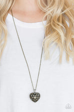 Load image into Gallery viewer, Casanova Charm Brass Necklace