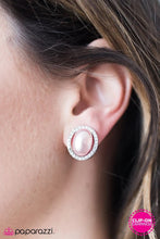 Load image into Gallery viewer, Top Class Shimmer Pink Clip On Earrings