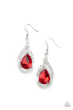 Load image into Gallery viewer, Dancefloor Diva Red Earrings