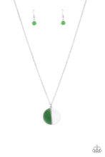 Load image into Gallery viewer, Elegantly Eclipsed Green Necklace