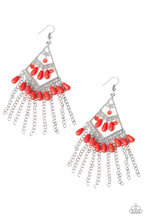 Load image into Gallery viewer, Trending Transcendence Red Earrings