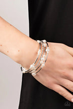 Load image into Gallery viewer, Marina Masterpiece White Coil Bracelet