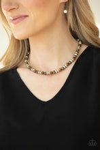 Load image into Gallery viewer, Zen You Least Expected It Brass Necklace