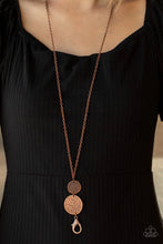 Load image into Gallery viewer, Shoulder to Shoulder Copper Lanyard