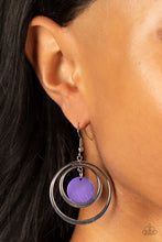 Load image into Gallery viewer, Mai Tai Tango Purple Earrings