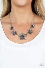 Load image into Gallery viewer, Wallflower Wonderland Purple Necklace