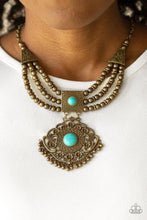 Load image into Gallery viewer, Santa Fe Solstice Brass Necklace