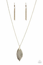 Load image into Gallery viewer, Fall Foliage Brass Necklace