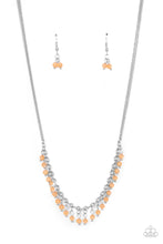 Load image into Gallery viewer, DEW a Double Take Orange Necklace