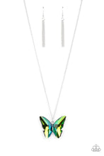 Load image into Gallery viewer, The Social Butterfly Effect Green Necklace