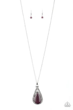 Load image into Gallery viewer, Enchanted Eden Purple Necklace