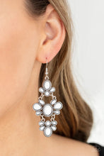 Load image into Gallery viewer, Vacay the Premises White Earrings