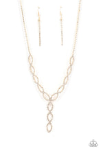 Load image into Gallery viewer, Infinity Icy Gold Necklace
