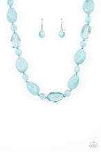 Load image into Gallery viewer, Staycation Stunner Blue Necklace