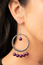 Load image into Gallery viewer, Luscious Luxury Purple Earrings