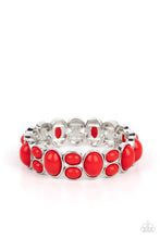 Load image into Gallery viewer, Tic Tac Dance Red Bracelet