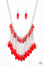 Load image into Gallery viewer, Venturous Vibes Red Necklace